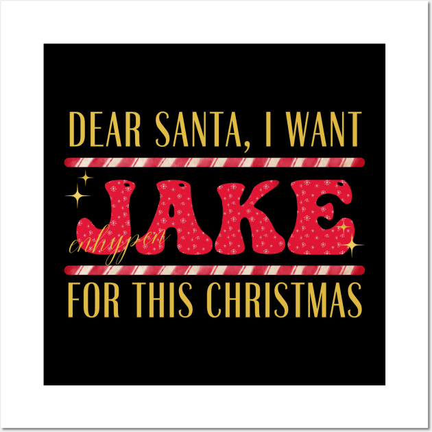 I Want Jake For This Christmas ENHYPEN Wall Art by wennstore